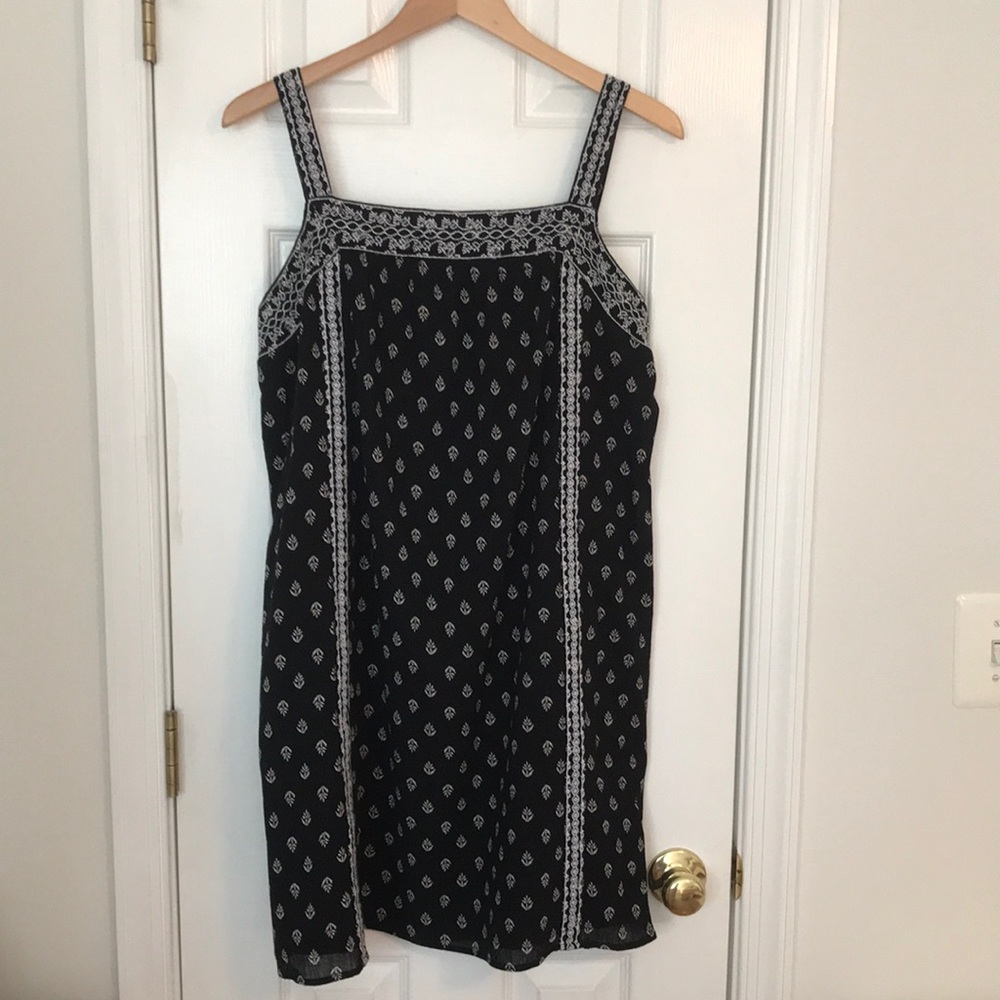 Old Navy 100% Cotton Black/White Summer Dress